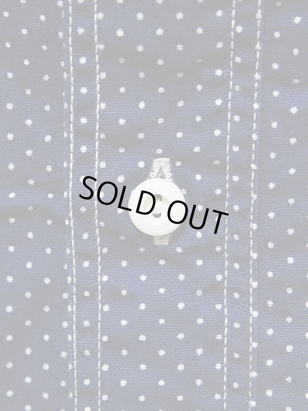 画像9: 【 SUGAR CANE（シュガーケン） 】  【 4.5oz. 】 INDIGO POLKA DOT WORK SHIRTS [ FICTION ROMANCE ]