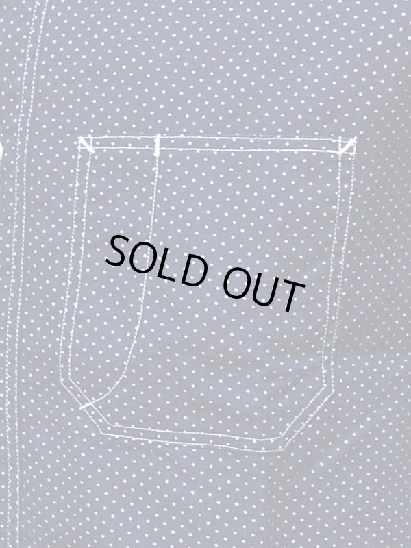 画像6: 【 SUGAR CANE（シュガーケン） 】  【 4.5oz. 】 INDIGO POLKA DOT WORK SHIRTS [ FICTION ROMANCE ]