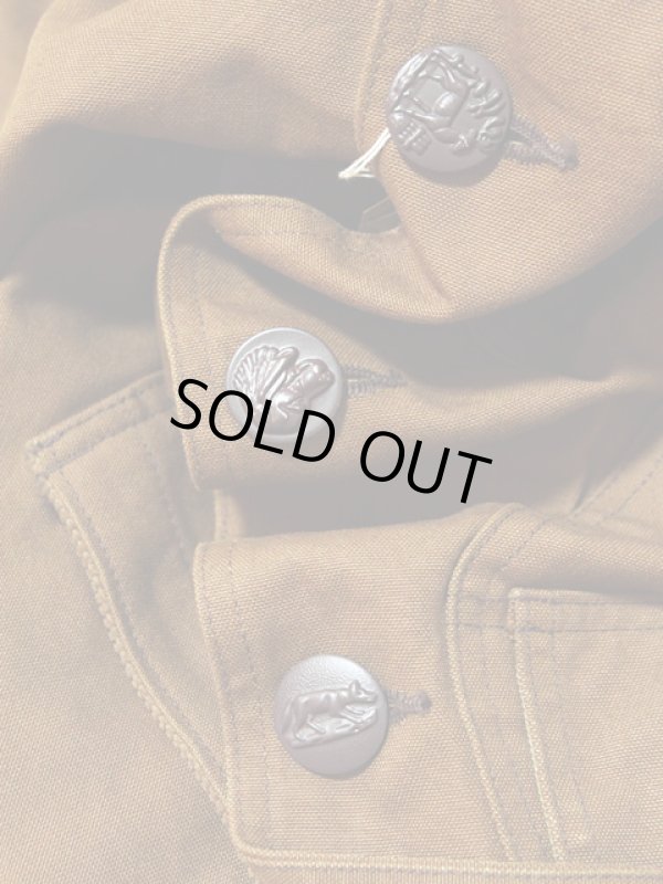 画像9: 【 SUGAR CANE（シュガーケン） 】 【 13oz. 】 BROWN CANVAS HUNTING WORK JACKET