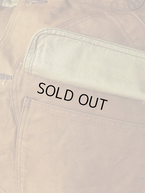 画像14: 【 SUGAR CANE（シュガーケン） 】 【 13oz. 】 BROWN CANVAS HUNTING WORK JACKET