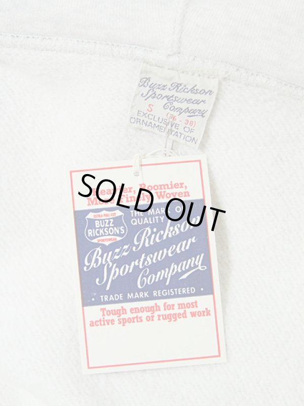 画像7: 【 BUZZ RICKSON'S（バズリクソンズ） 】 FULL ZIP HOODED SWEAT PARKA [ U.S. AIR FORCES ] 再入荷！