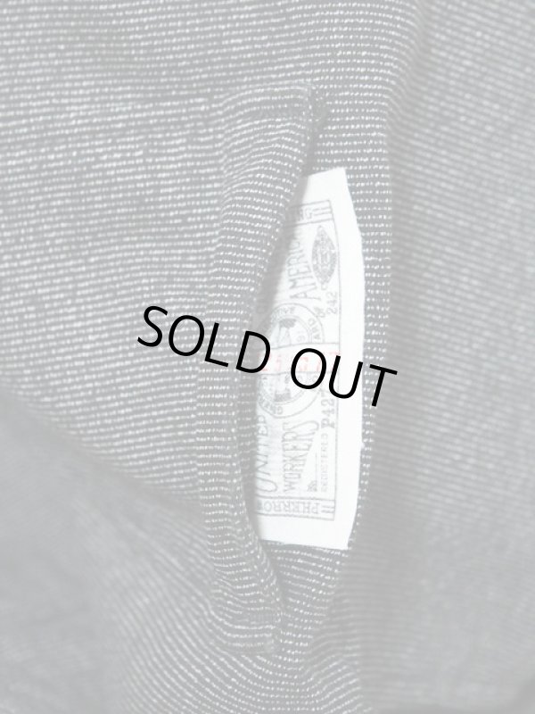 画像9: 【 Pherrow's（フェローズ） 】 ブラックウォバッシュストライプワークベスト