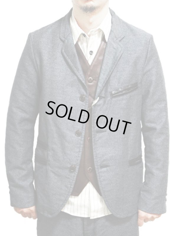 画像8: 【 LUA×Y'2 LEATHER 】 ルア別注 レザーワークベスト [ LV-01 ] 【 少量限定生産モデル 】