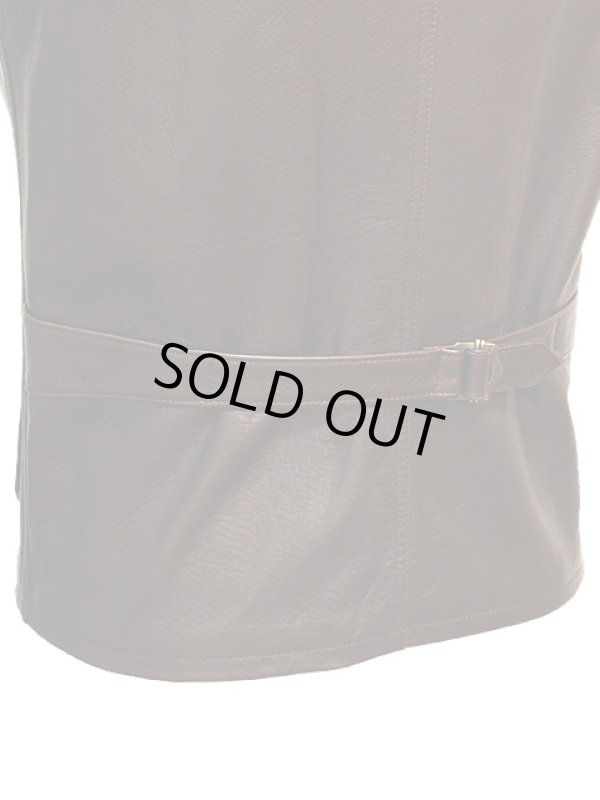 画像14: 【 LUA×Y'2 LEATHER 】 ルア別注 レザーワークベスト [ LV-01 ] 【 少量限定生産モデル 】