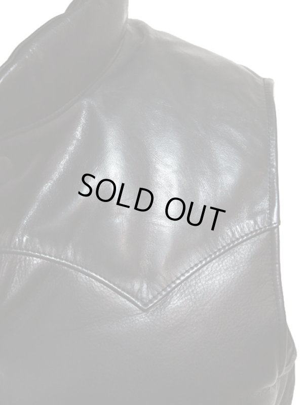 画像5: 【 Y'2 LEATHER（ワイツーレザー） 】　ホースハイド × ステアオイルダウンベスト　[ 馬革×牛革 ]