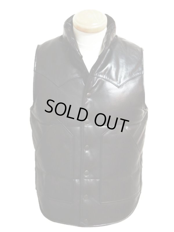 画像2: 【 Y'2 LEATHER（ワイツーレザー） 】　ホースハイド × ステアオイルダウンベスト　[ 馬革×牛革 ]