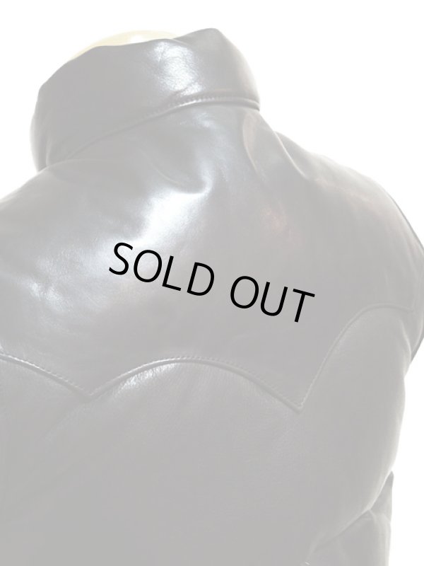 画像6: 【 Y'2 LEATHER（ワイツーレザー） 】　ホースハイド × ステアオイルダウンベスト　[ 馬革×牛革 ]