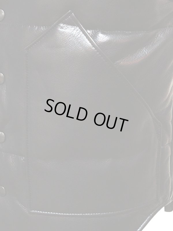 画像7: 【 Y'2 LEATHER（ワイツーレザー） 】　ホースハイド × ステアオイルダウンベスト　[ 馬革×牛革 ]