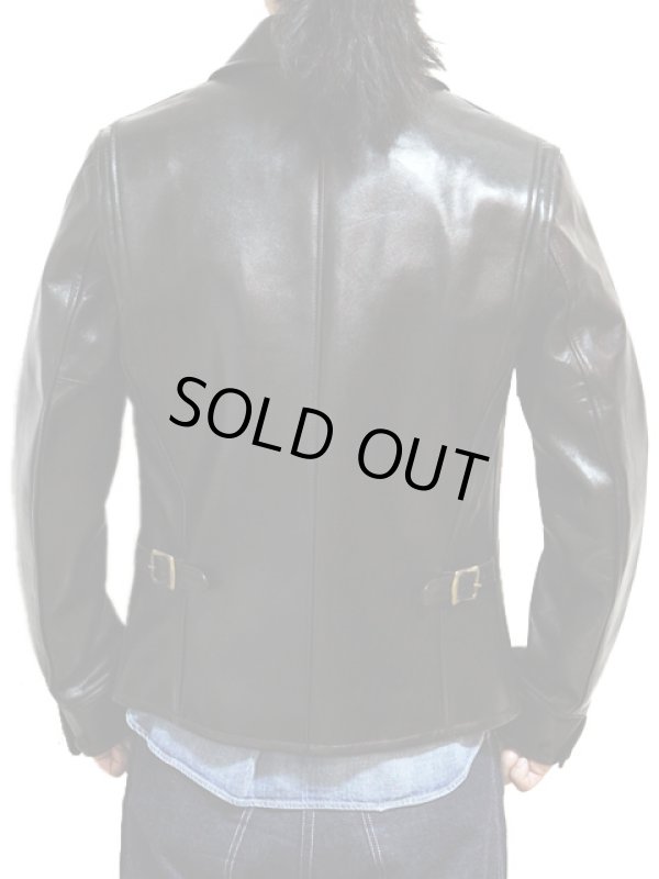 画像2: 【 Y'2 LEATHER（ワイツーレザー） 】 ヴィンテージホースシングルライダースジャケット [ 馬革（茶芯） ] 再入荷！