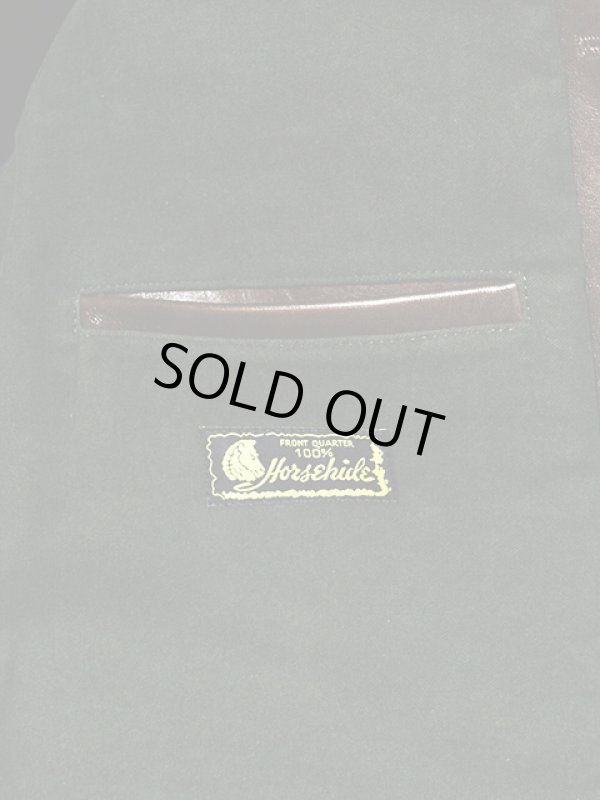 画像12: 【 Y'2 LEATHER（ワイツーレザー） 】　アニリンホースハイドワークジャケット [ 馬革 ] 