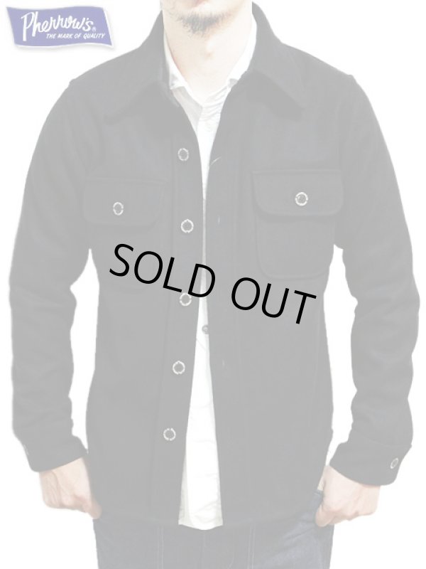 Pherrow's/フェローズ　PMSJ1　ウールシャツジャケット