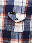 画像4: 【 Pherrow's（フェローズ） 】 ミディアムオンスフランネルチェックシャツ