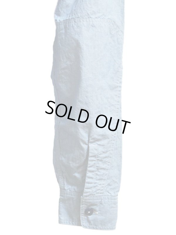 画像6: 【 Pherrow's（フェローズ） 】 カスタムシャンブレーワークシャツ [ TREAD TRIMMERS ]