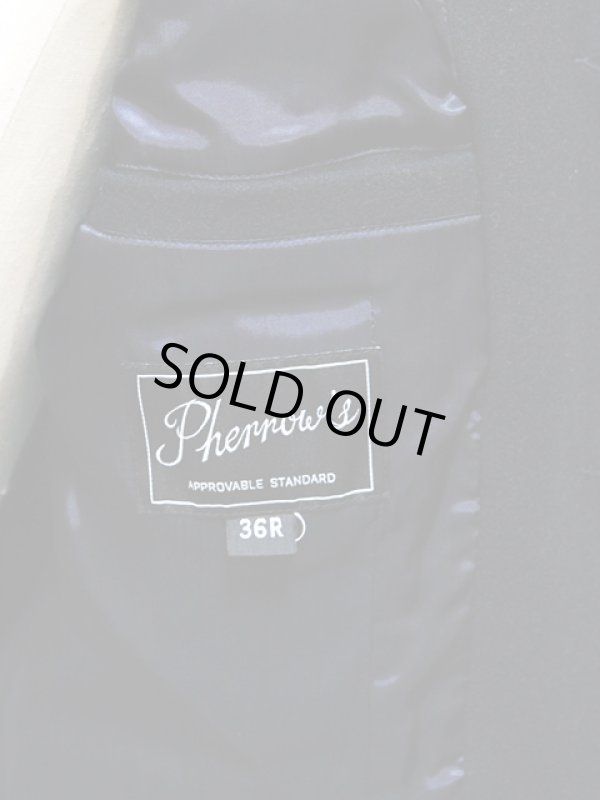 画像12: 【 Pherrow's（フェローズ） 】 ウールメルトンテーラードジャケット [ NAVY ] 再入荷！