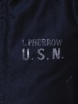 画像7: 【 Pherrow's（フェローズ） 】 カスタムN-1デッキジャケット [ VP131 NAVY ]