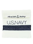 画像2: 【 Pherrow's（フェローズ） 】 ウールブランケットマフラー [ U.S.NAVY ] [ IVORY ] 再入荷！