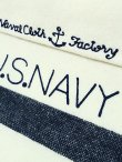 画像3: 【 Pherrow's（フェローズ） 】 ウールブランケットマフラー [ U.S.NAVY ] [ IVORY ] 再入荷！