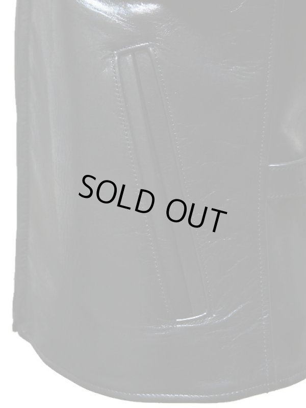 画像5: 【 Y'2 LEATHER（ワイツーレザー） 】 HVホースハイドシングルライダースジャケット [ 馬革 ] [ BLACK ]