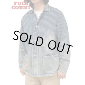 画像: 【 FULLCOUNT（フルカウント） 】　ウォバッシュカバーオール　[ Early 1900s Wabash Chore Jacket HW ] [ Used Wash ]