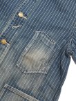 画像4: 【 FULLCOUNT（フルカウント） 】　ウォバッシュカバーオール　[ Early 1900s Wabash Chore Jacket HW ] [ Used Wash ]