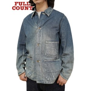 画像: 【 FULLCOUNT（フルカウント） 】　【 10.5oz. 】 デニムカバーオール　[ Denim Chore Jacket HW ] [ Used Wash ]