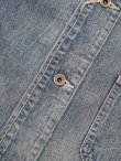 画像7: 【 FULLCOUNT（フルカウント） 】　【 10.5oz. 】 デニムカバーオール　[ Denim Chore Jacket HW ] [ Used Wash ]