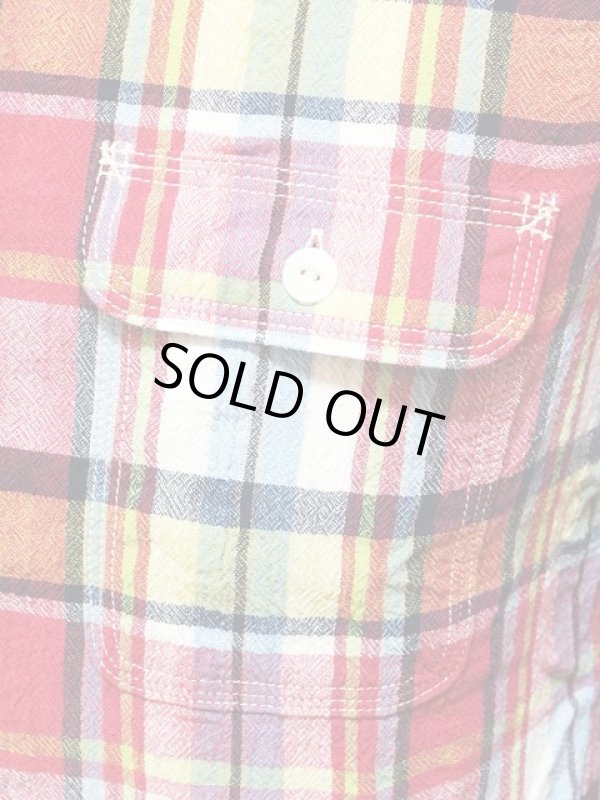 画像4: 【 UES（ウエス） 】 先染め追撚チェックワークシャツ