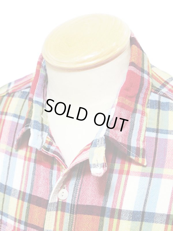 画像3: 【 UES（ウエス） 】 先染め追撚チェックワークシャツ