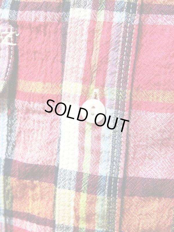 画像7: 【 UES（ウエス） 】 先染め追撚チェックワークシャツ