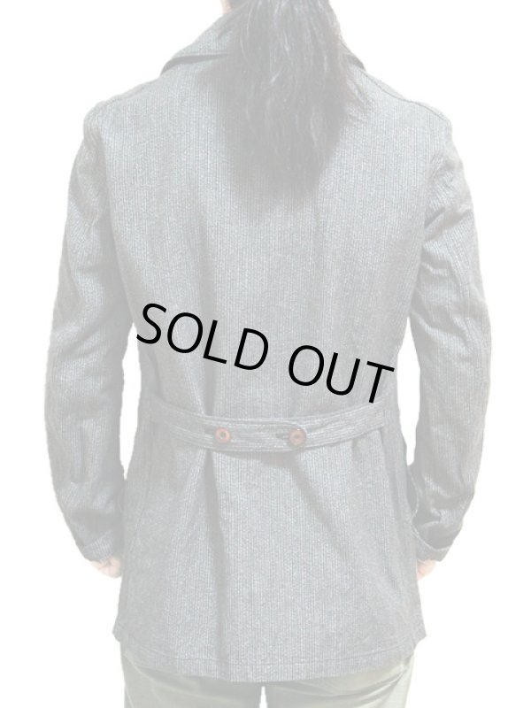 画像2: 【 JELADO×COPANO（ジェラード×コパノ） 】 撚り杢ストライプダスターコート [ DUSTY WAY COAT ]