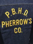 画像6: 【 Pherrow's（フェローズ） 】 【 13.5oz 】 左綾インディゴデニムジャケット [ 25周年記念限定モデル ]