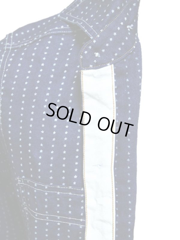 画像8: 【 JELADO（ジェラード） 】インディゴスターウォバッシュストライプワークシャツ [ Lineman Shirts ]