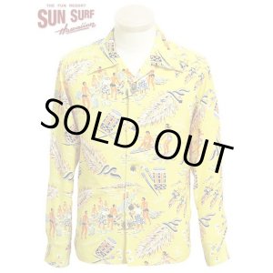 画像: 【 SUN SURF（サンサーフ） 】 長袖アロハシャツ L/S HAWAIIAN SHIRT [ KAHILI HAWAII ]