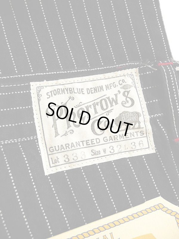 画像5: 【 Pherrow's（フェローズ） 】 ウォバッシュストライプワークパンツ [ BLACK WABASH ]  [ 30's MODEL ] 