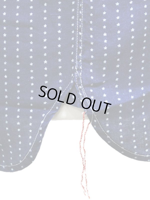 画像5: 【 Pherrow's（フェローズ） 】 リネンインディゴウォバッシュストライプワークシャツ [ スターストライプ ]