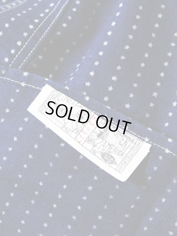 画像7: 【 Pherrow's（フェローズ） 】 リネンインディゴウォバッシュストライプワークシャツ [ スターストライプ ]