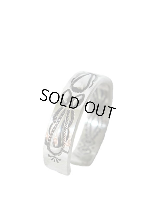 画像2: 【 RAY ADAKAI（レイアダカイ） 】 ダブルスタンプシルバーブレスレット