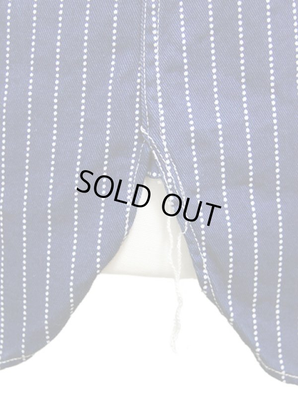 画像7: 【 SUGAR CANE（シュガーケン） 】 【 8.5oz. 】 半袖ウォバッシュストライプワークシャツ WABASH STRIPE S/S WORK SHIRT [ FICTION ROMANCE ] 再入荷！