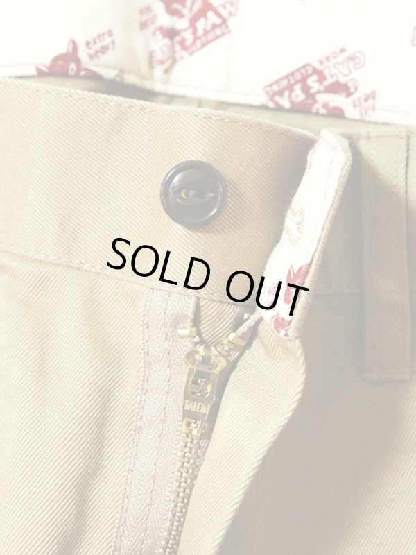 画像7: 【 CAT'S PAW（キャッツポウ） 】 オリジナルスリムフィットチノパンツ COTTON CHINO TROUSERS [ SLIM FIT ] 再入荷！