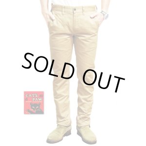 画像: 【 CAT'S PAW（キャッツポウ） 】 オリジナルスリムフィットチノパンツ COTTON CHINO TROUSERS [ SLIM FIT ] 再入荷！