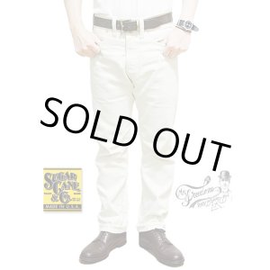 画像: 【 SUGAR CANE×Mister Freedom（シュガーケン×ミスターフリーダム） 】 【 12.5oz. 】 デッドストックホワイトコーンデニム NOS WHITE DENIM [ CALIFORNIAN LOT.74 ] [ Made in U.S.A. ]