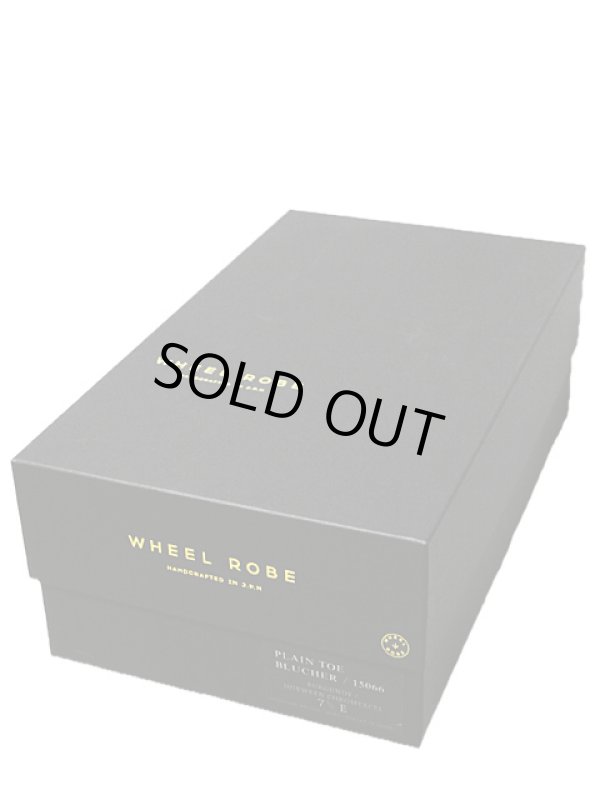 画像12: 【 WHEEL ROBE（ウィールローブ） 】 ホールデッドプレーントゥオックスフォードシューズ FOLDED PLAIN TOE OXFORD [ Last #1228 ] [ OIL SUEDE NAVY]