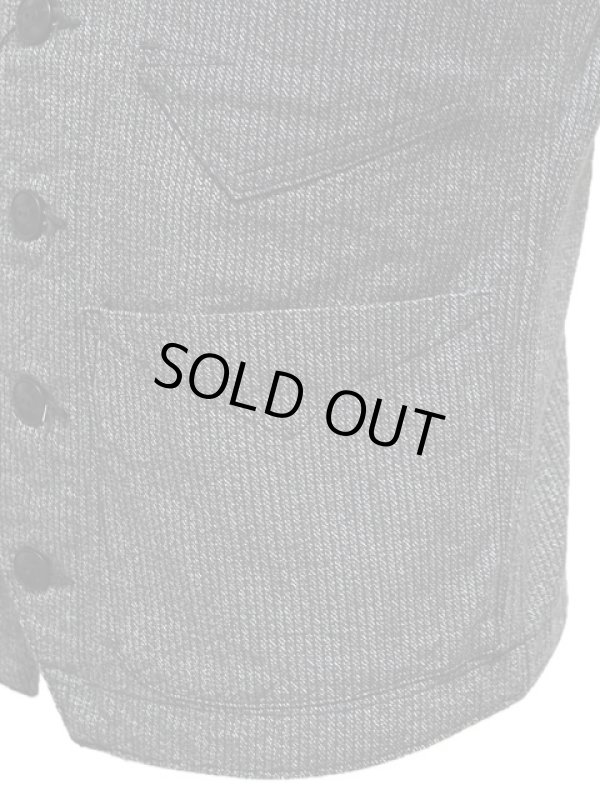 画像5: 【 JELADO（ジェラード） 】 撚り杢ストライプレイルローダーワークベスト [ Railroader Vest ] 再入荷！