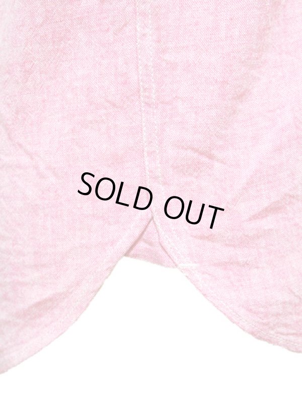 画像6: 【 Pherrow's（フェローズ） 】 七分袖コットンリネンシャンブレーボタンダウンシャツ 再入荷！