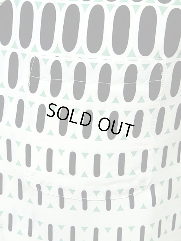 画像4: 【 STAR OF HOLLYWOOD（スターオブハリウッド） 】 半袖レーヨンオープンカラーシャツ S/S HIGH DENSITY RAYON OPEN SHIRTS [ ELVIS DOT ]