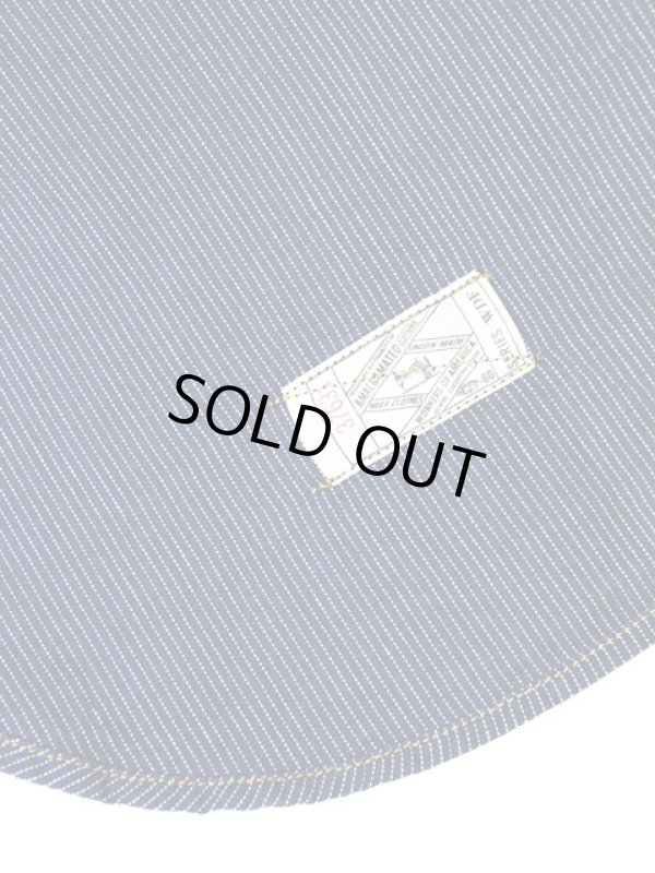 画像7: 【 JELADO（ジェラード） 】 半袖インディゴストライプワークシャツ [ Indigo Stripe Work Shirts ] 再入荷！