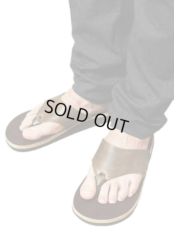 画像2: 【 THE SANDALMAN（ザ・サンダルマン） 】 ホーウィンクロムエクセルレザーサンダル [ ビーチワイド ] [ LUA別注モデル ]