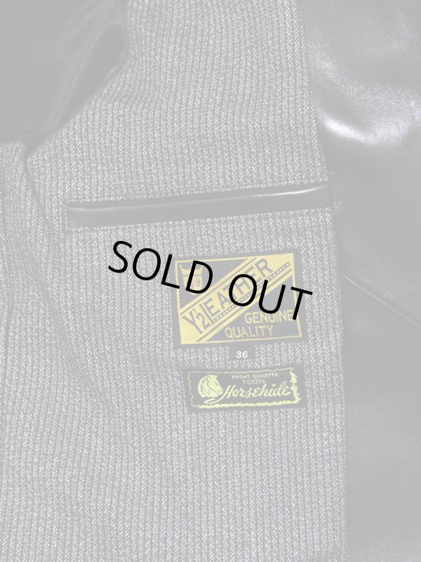 画像19: 【 Lua × Y'2 LEATHER（ルア×ワイツーレザー） 】 　ルア別注エコホースシングルライダース [ ECO HORSE（茶芯） ]【 限定モデル 】 [ Lot.17 ]