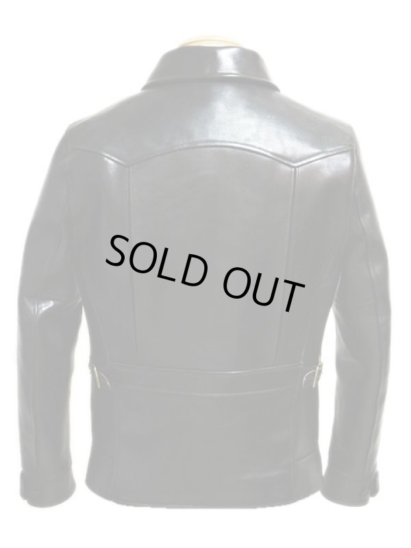 画像9: 【 Lua × Y'2 LEATHER（ルア×ワイツーレザー） 】 　ルア別注エコホースシングルライダース [ ECO HORSE（茶芯） ]【 限定モデル 】 [ Lot.17 ]