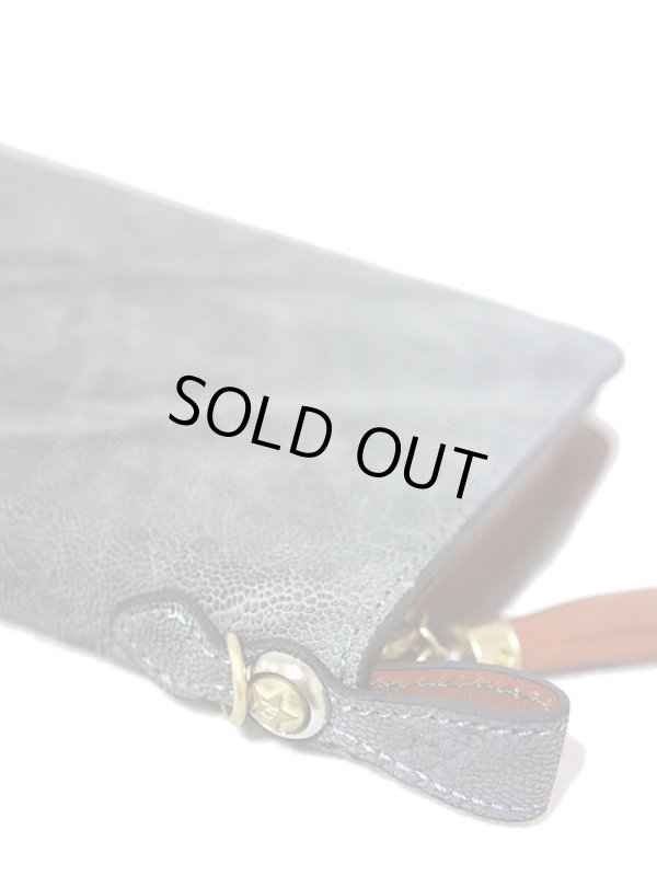 画像3: 【 KC'S（ケーシーズ） 】 ラウンドジップウォレット [ ELEPHANT（ゾウ革） ] 再入荷！